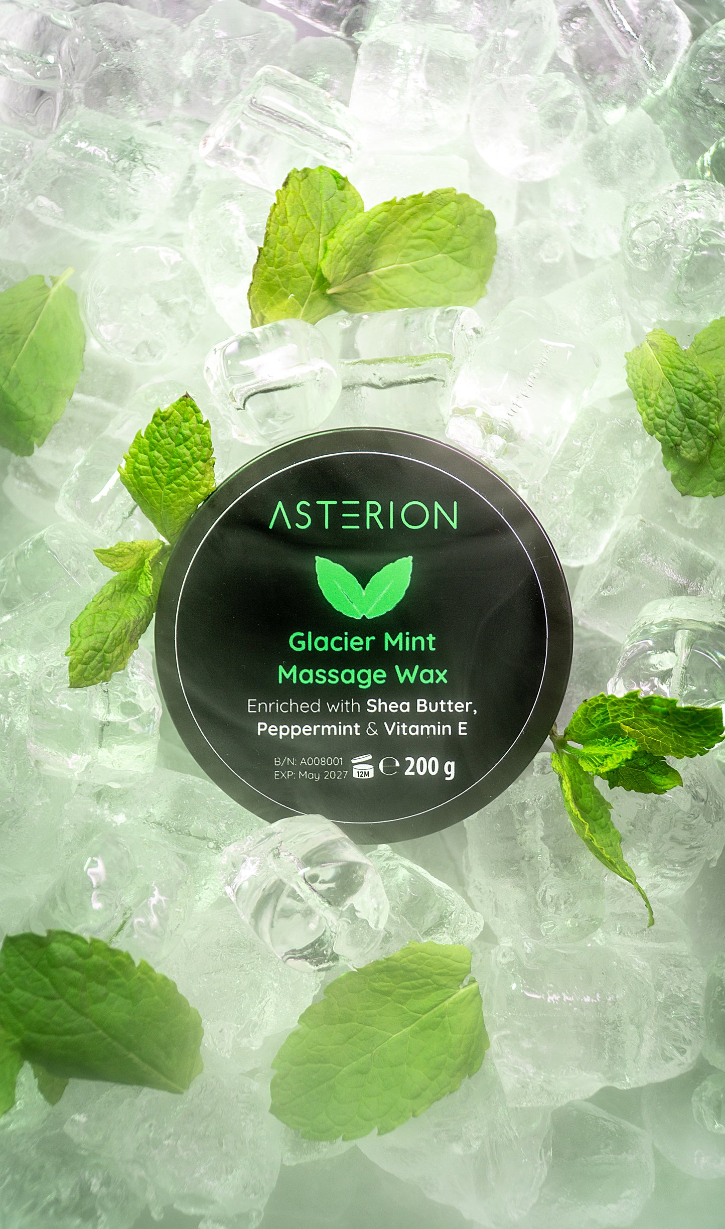 Glacier Mint Massage Wax